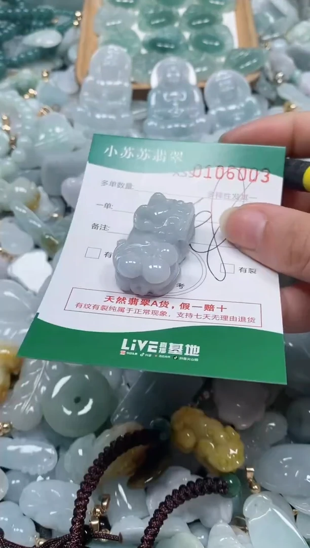 【闪购商品】翡翠颈饰未镶嵌闪购商品0106003