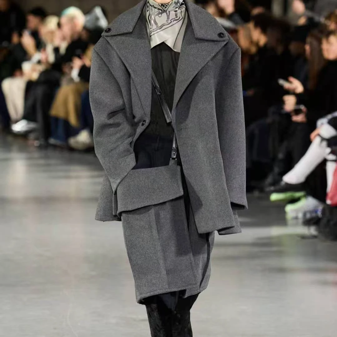 【万专属13号链接】25秋冬新款时尚百搭潮流男女同款针织外套98158