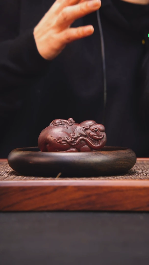 【闪购商品】紫砂茶杯原矿紫砂摆件