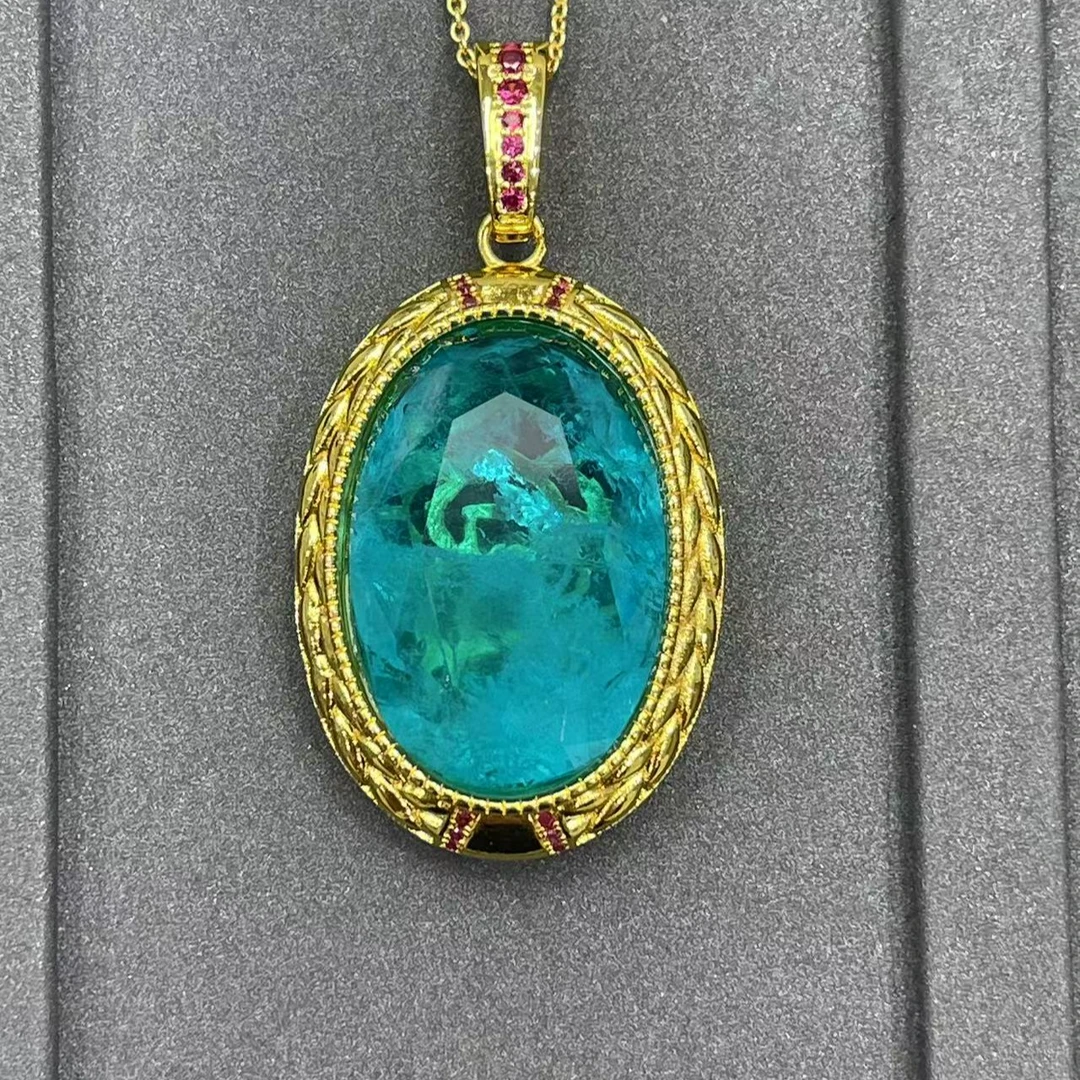 吊坠 福玺严选甄选蓝青黄圆吊坠606