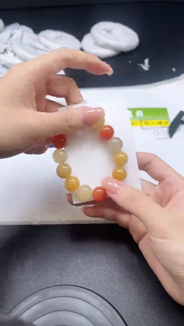 未镶嵌手镯石英质玉黄龙手链
