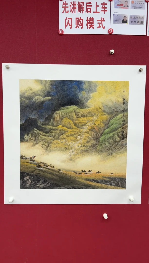 【闪购商品】国画国画绘画山水花鸟