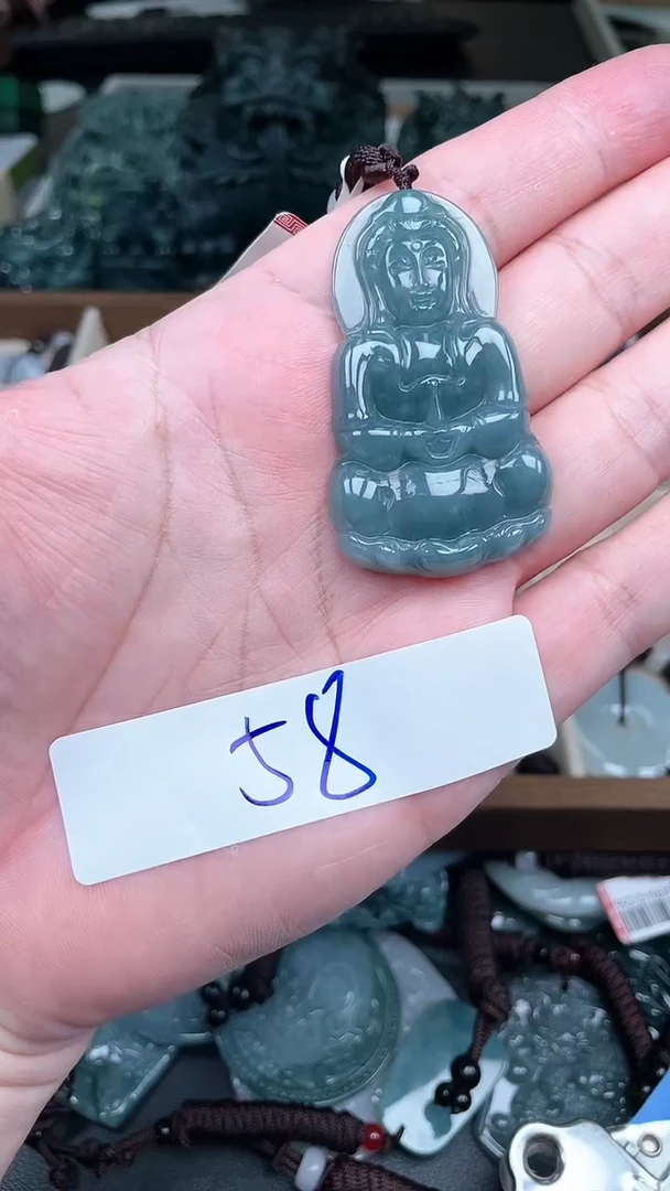 【闪购商品】翡翠颈饰未镶嵌天然A货翡翠一物一证