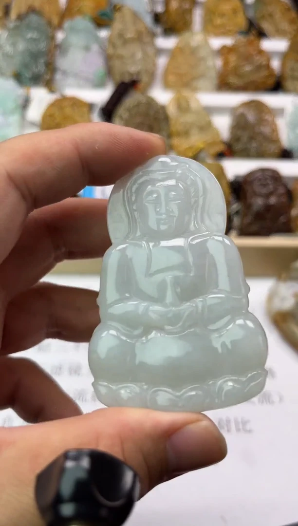 翡翠未镶嵌颈饰天然翡翠