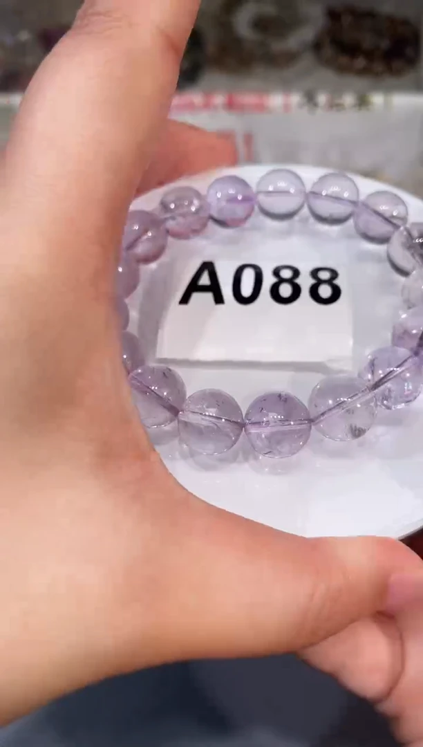 未镶嵌手链水晶A088  薰衣草