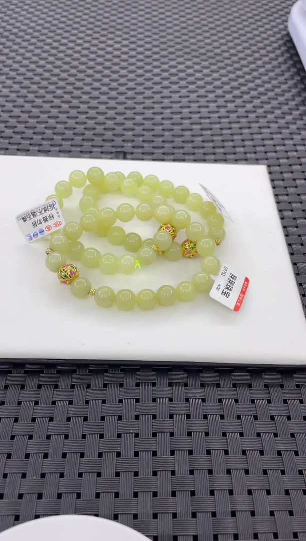 手串未镶嵌和田玉（多样性发一件）S1752