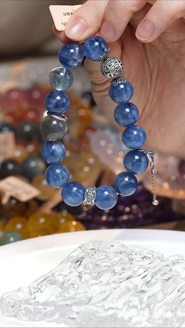 未镶嵌蓝晶石手串蓝晶石手串·MM0025DEC026G354