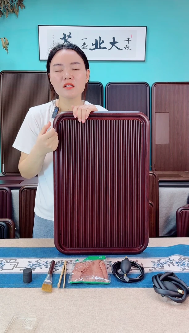 大海红款式茶盘60*40*4