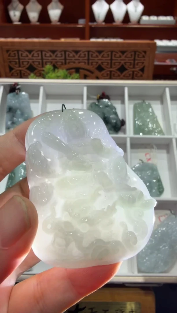 未镶嵌挂件翡翠A货翡翠多样性孤品