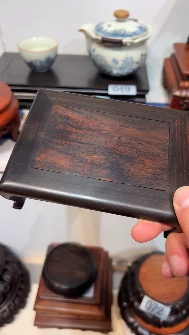 【闪购商品】红酸枝木类端景台底座