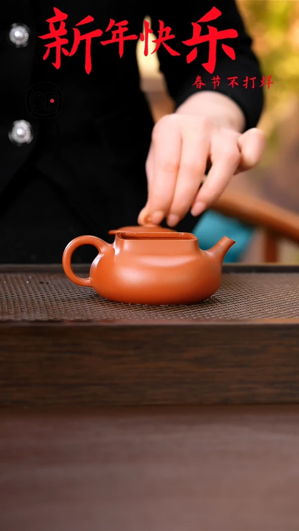 【闪购商品】紫砂茶壶原矿手工紫砂壶1把瑕