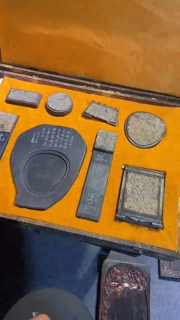 香榧木紫檀拆件雕刻板以直播间实物为准微瑕老物件