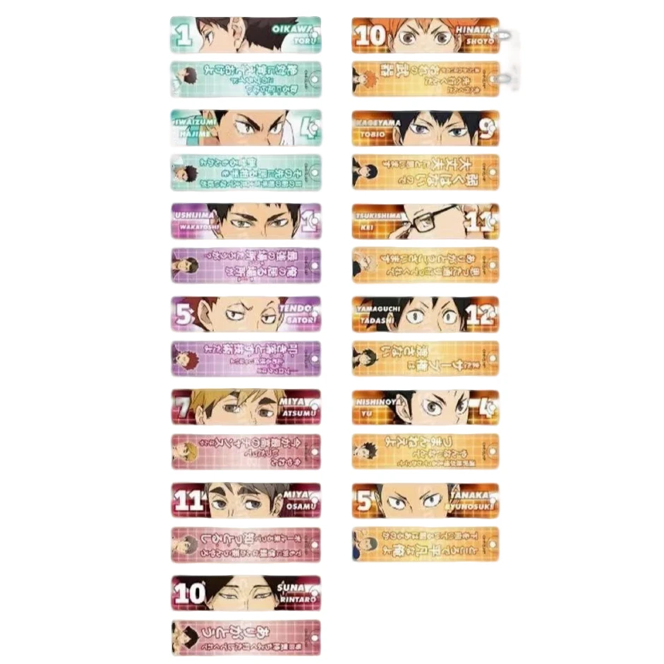 【呱唧】日谷排球少年 眼神挂件第二弹盲盒（默认代拆）