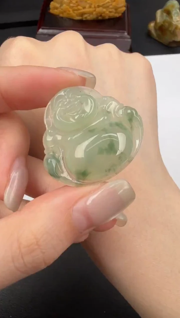 吊坠(不含链)未镶嵌翡翠翡翠饰品-145