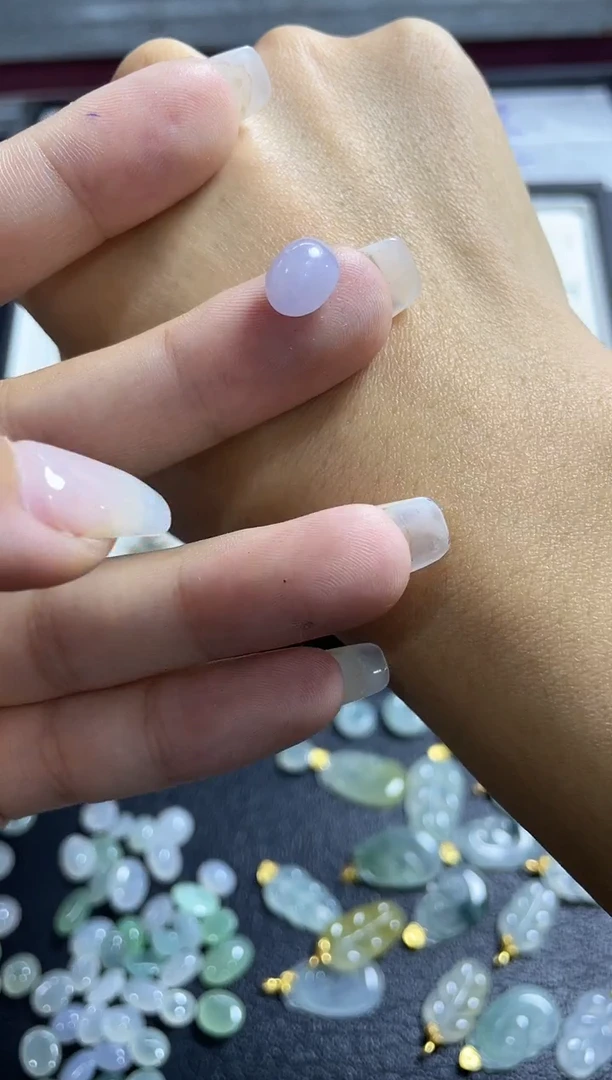 未镶嵌定制翡翠戒面