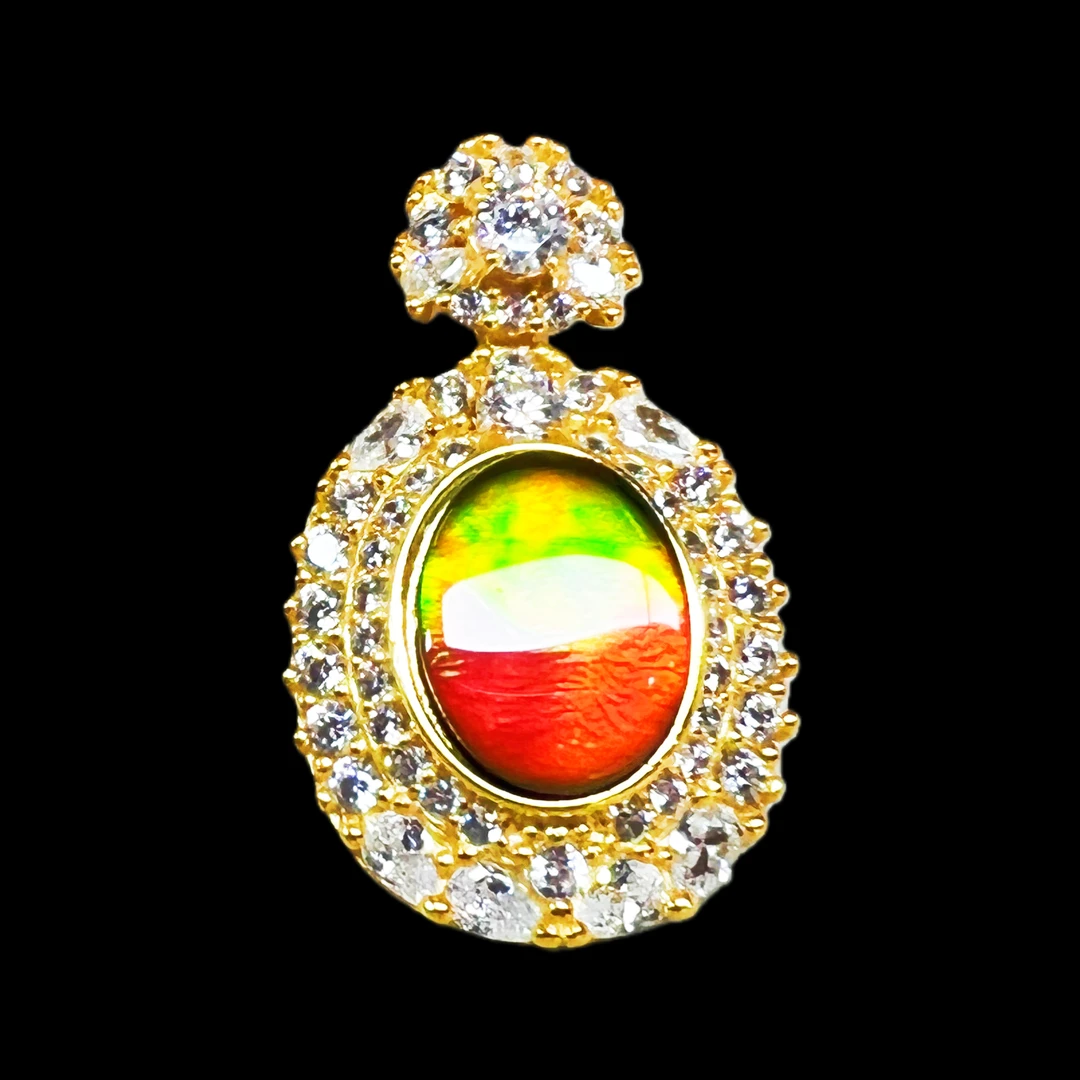 【斑彩】10-18.3mm 加拿大 N-7 DZ-U  贝壳创意饰品 U6