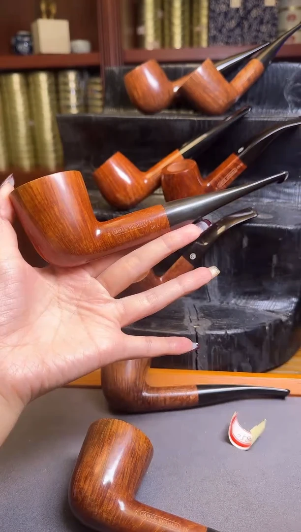 幽**火木兰烟斗 全新JU