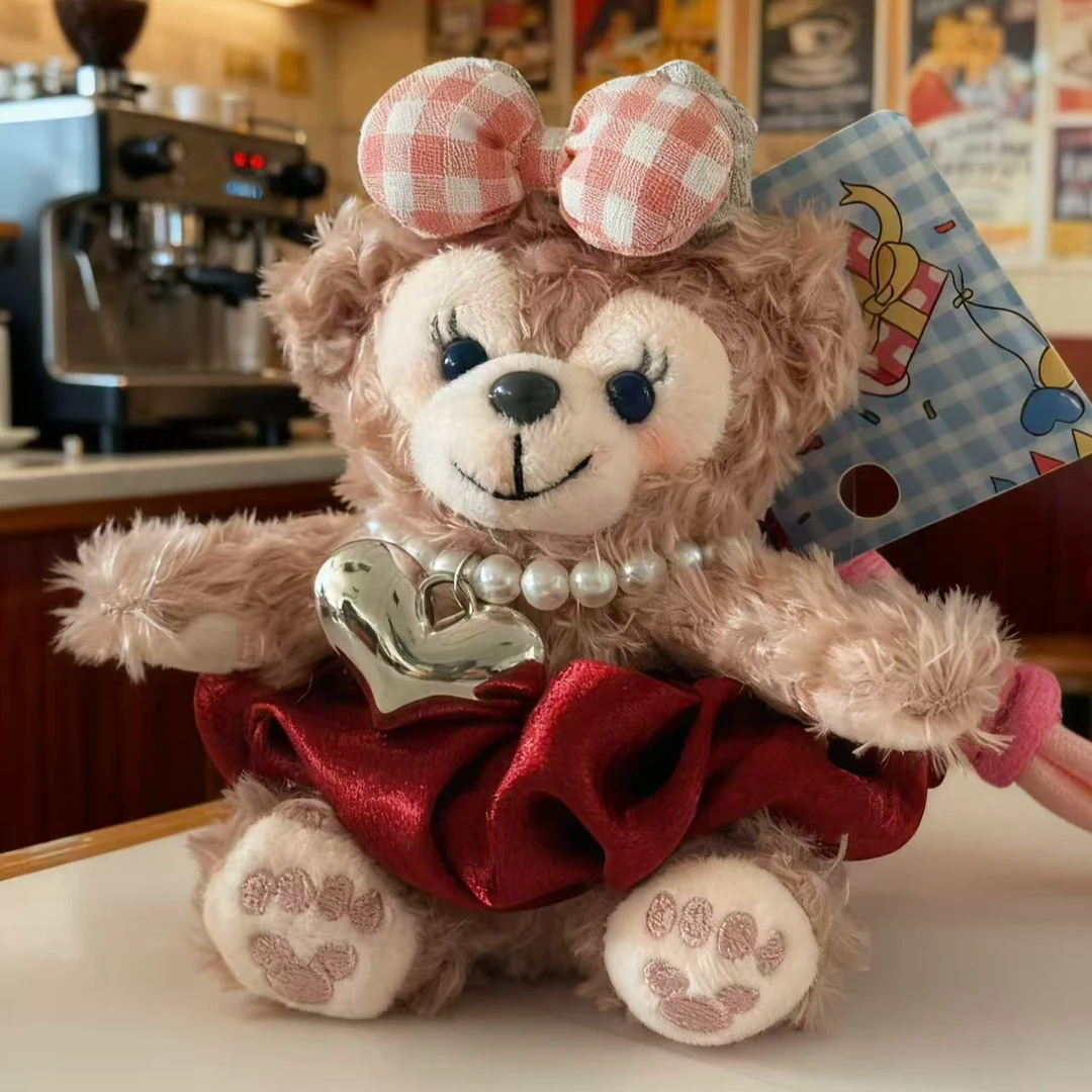 2025年秋冬雪莉玫达菲包包挂件挂饰达菲熊钥匙扣挂件