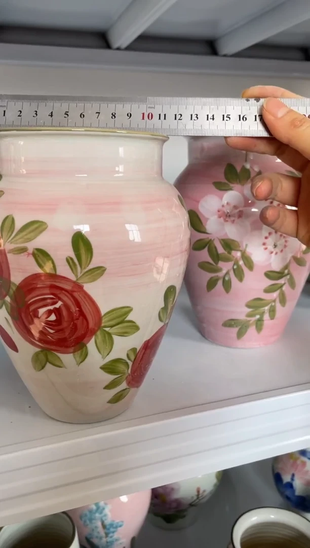 瓶瓷景德镇手绘花瓶