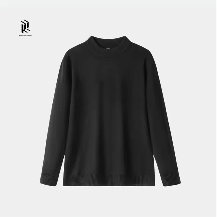 【特价淸仓】秋冬新款”法拉绒“针织毛衣打底圆领长袖百搭保暖q1