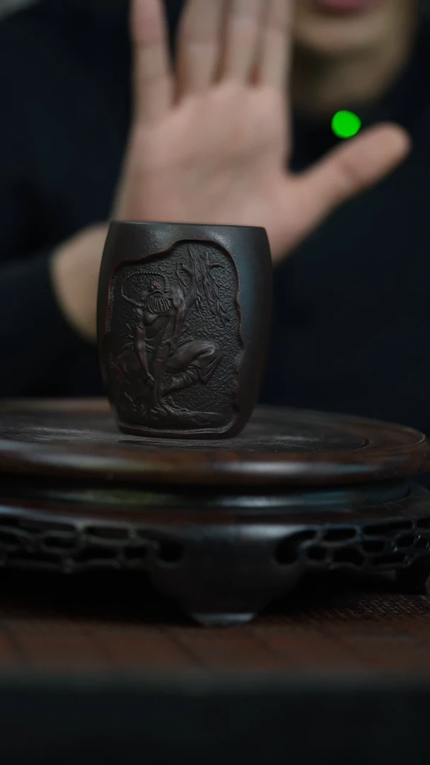 茶壶紫砂宜兴知衍传器精美杯子