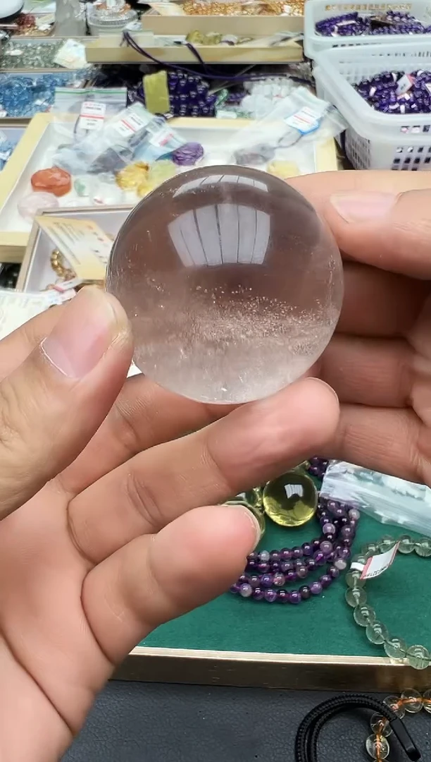 【闪购商品】水晶球未镶嵌白水晶球06
