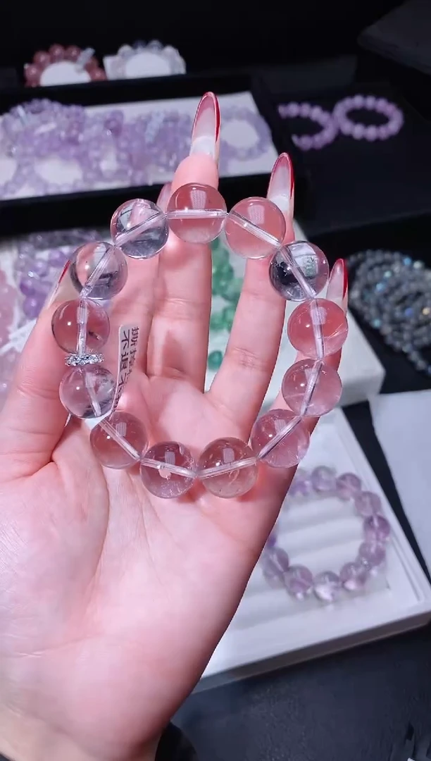 【闪购商品】水晶手链合金116.65玻利维亚紫水晶 多样性发其一