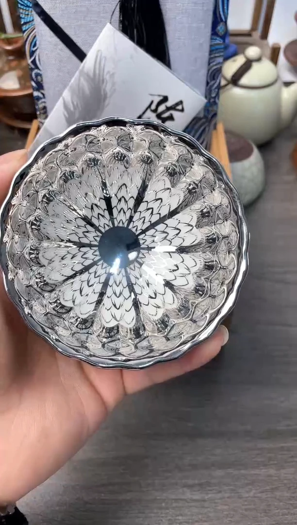 茶盏带礼盒高端茶器主人杯