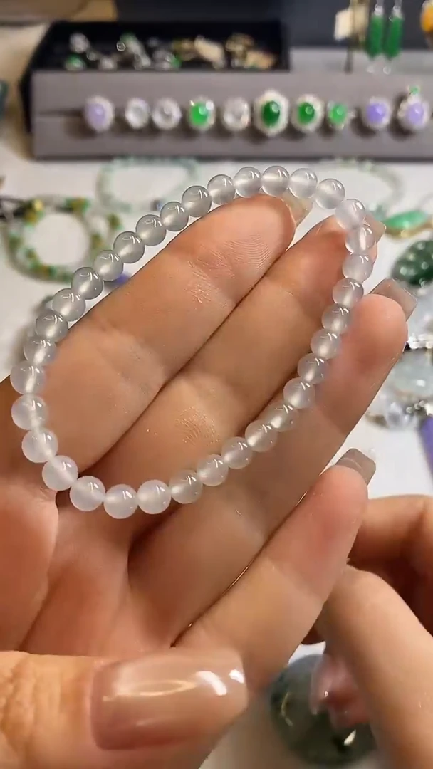 未镶嵌手串翡翠手串