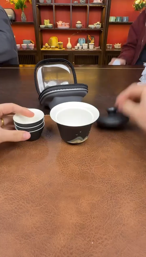 黑山水盖碗11111111111111