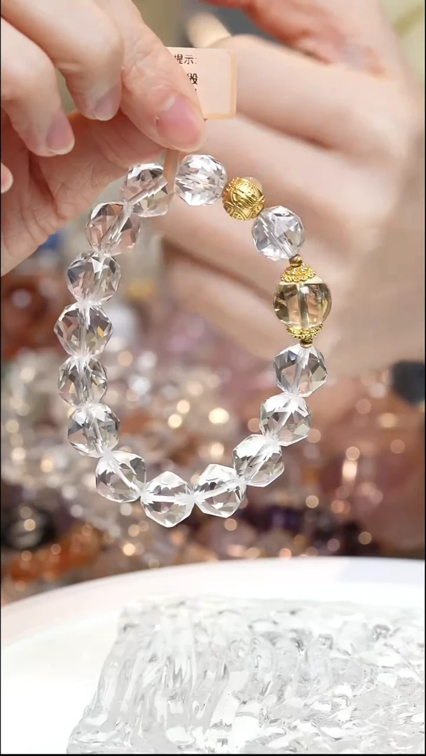 未镶嵌手串水晶白水晶手串·DD0025SE062L202