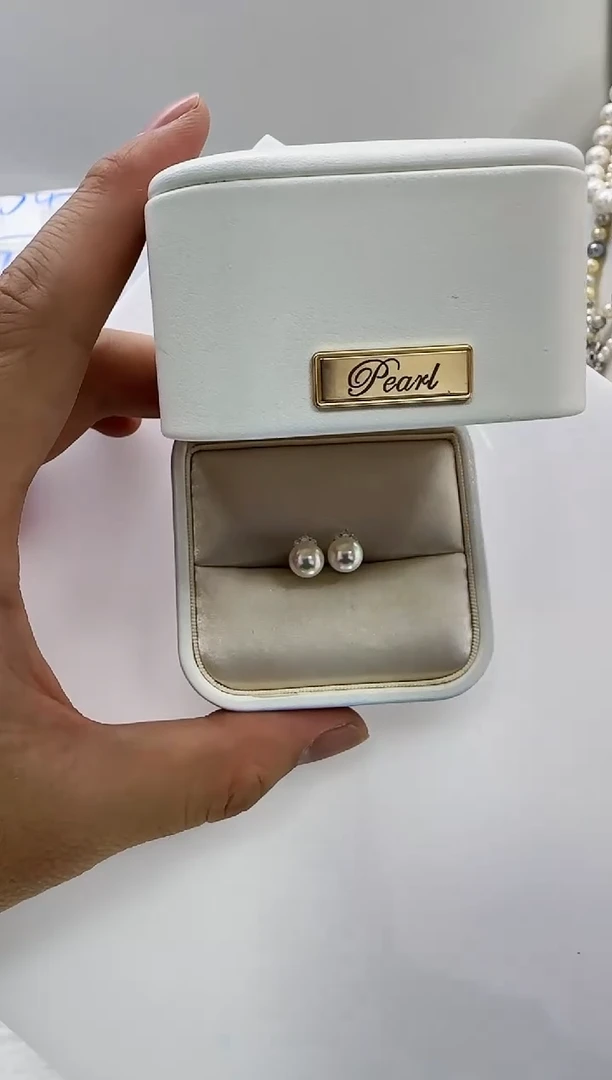 【闪购商品】海水珍珠DA银S925镶嵌c1159 耳钉6