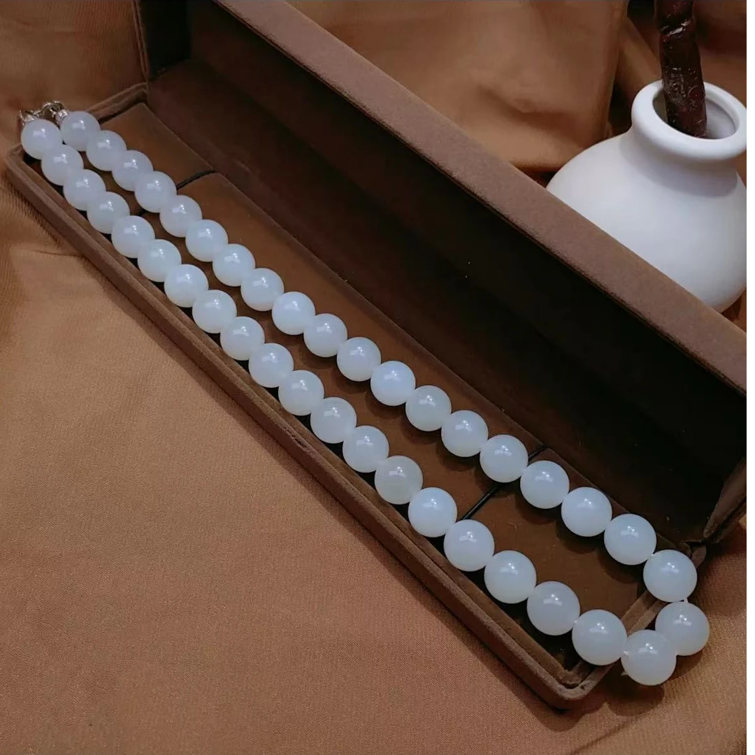 《李总专属抖音官方基地质检发货》天然和田玉项链