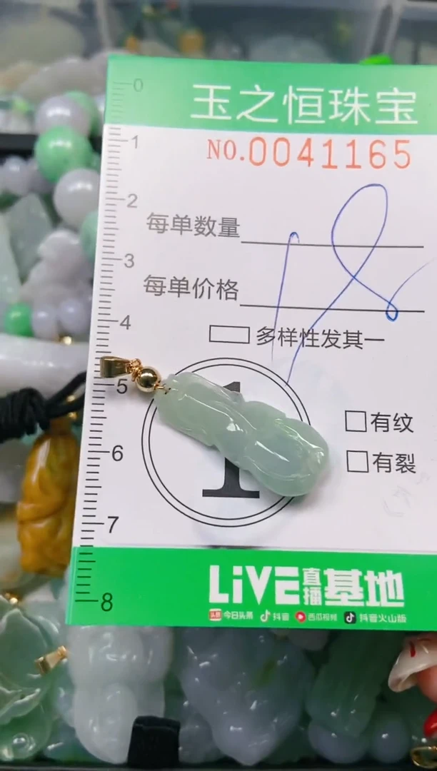 【闪购商品】翡翠颈饰未镶嵌闪购0041165