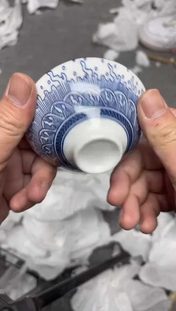 【闪购商品】陶瓷斗笠凤凰