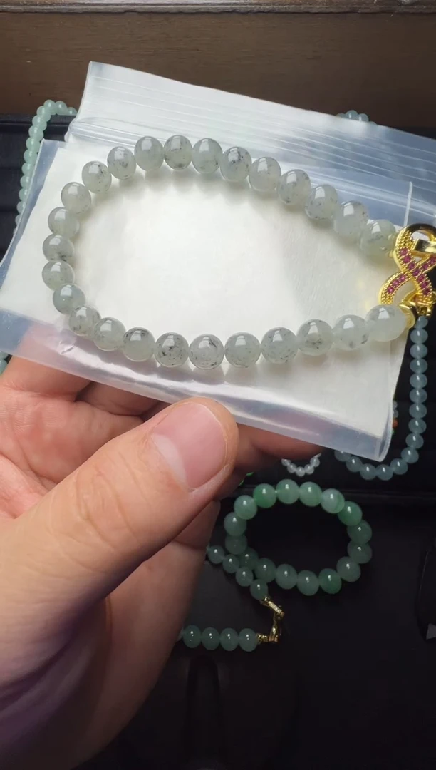 未镶嵌定制翡翠卡7+ 缅甸天然翡翠A货