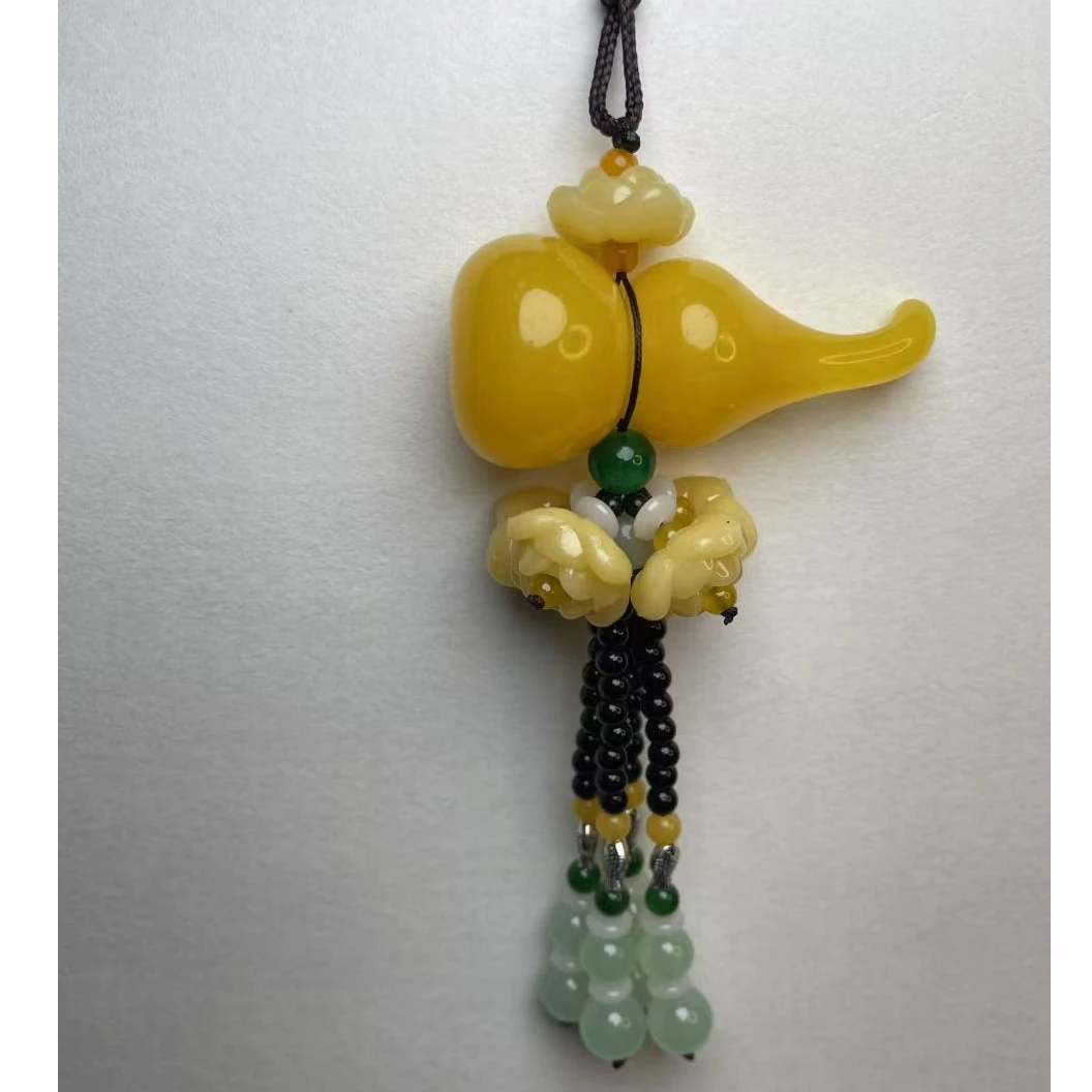 莲花葫芦 车内高档挂饰