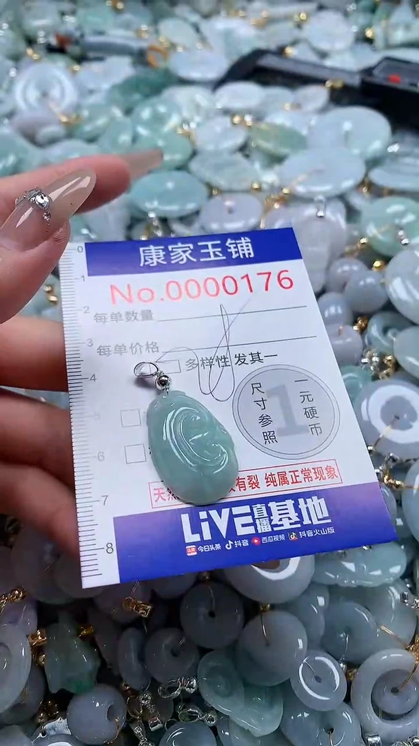 翡翠未镶嵌吊坠(不含链)176