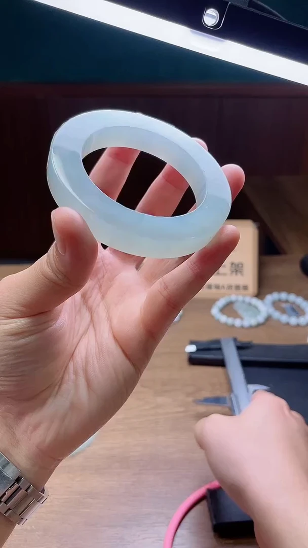 定制翡翠手镯未镶嵌无**柔定制分单