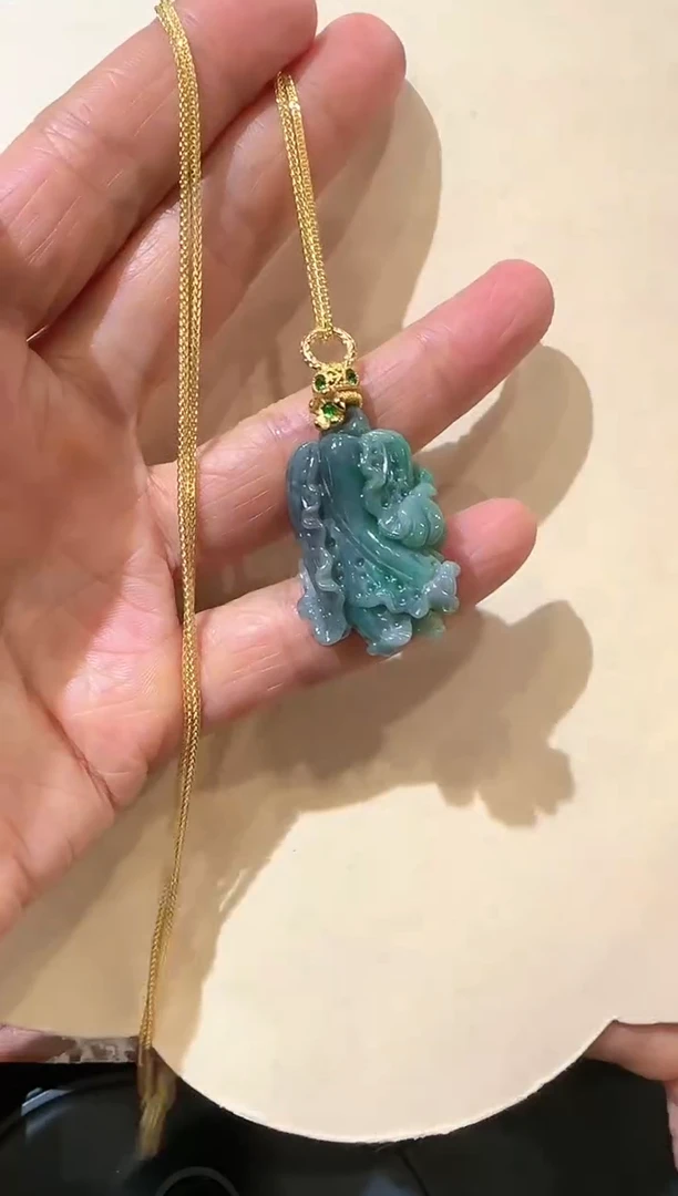 【闪购商品】翡翠颈饰未镶嵌国风