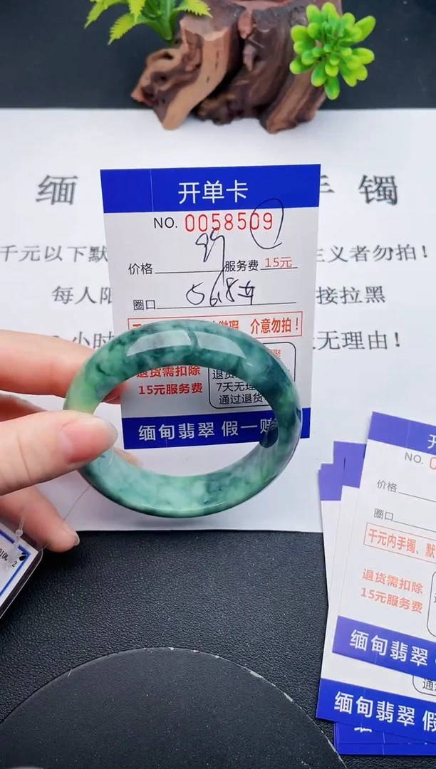【闪购商品】翡翠手镯未镶嵌09天然翡翠A货