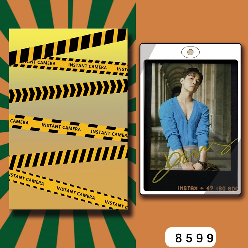 D8599【刘宪华】 正品拍立得照片 黑金