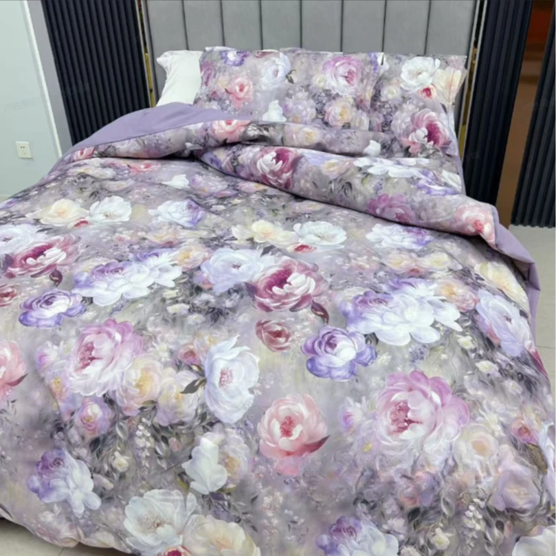 乐优棉数码喷绘四件套--锦瑟流年