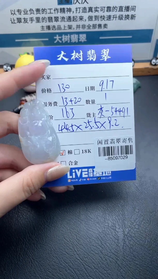 颈饰未镶嵌翡翠多人-85097029