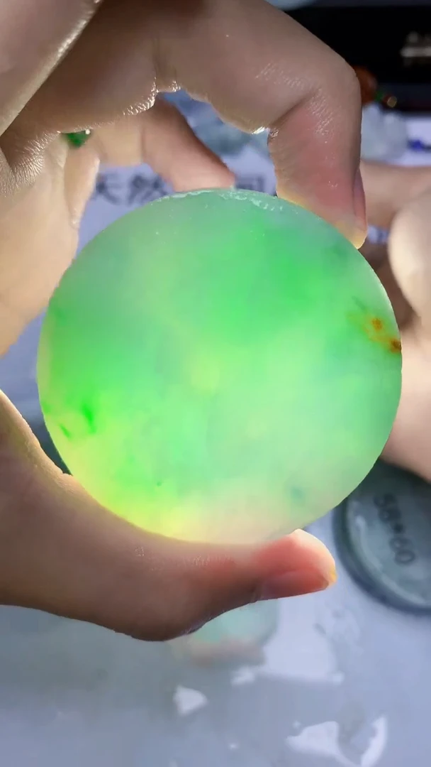 翡翠裸石缅甸天然翡翠A货S77