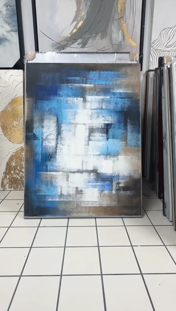 竖款168美术馆 装饰画120*90