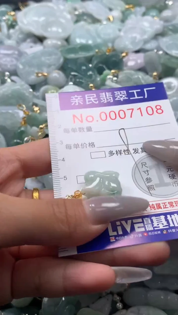 颈饰未镶嵌翡翠7108