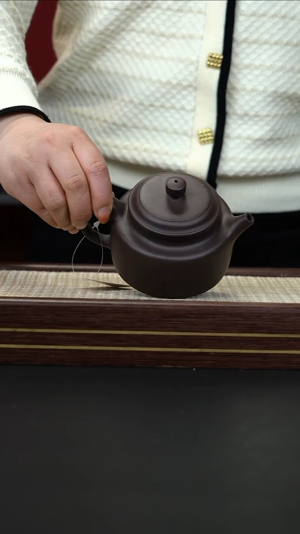 茶壶紫砂64 紫泥 德钟