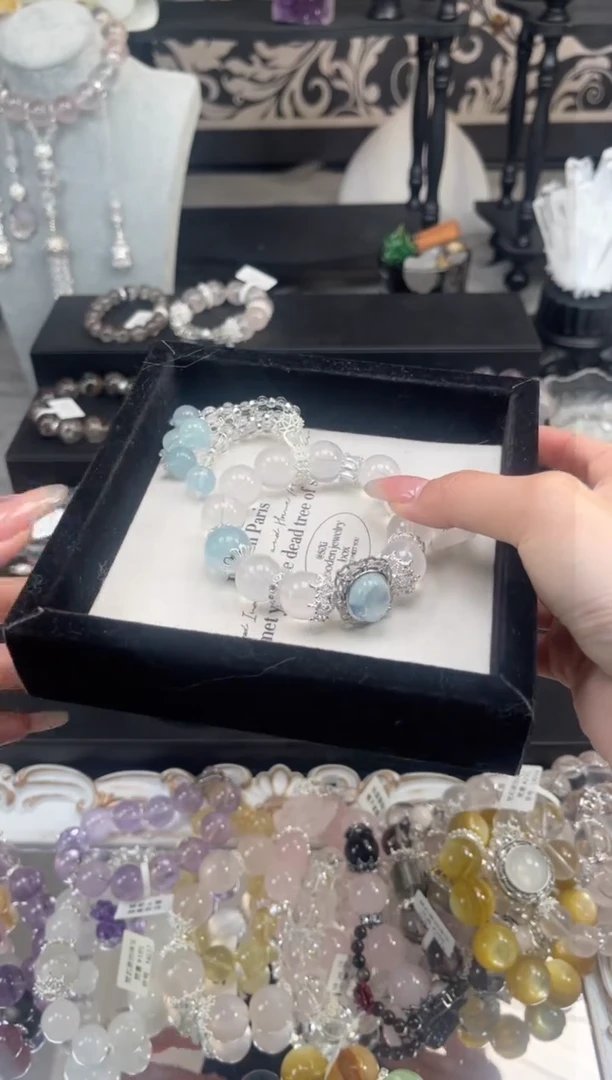 【闪购商品】水晶手链未镶嵌天然水晶 多样性发货