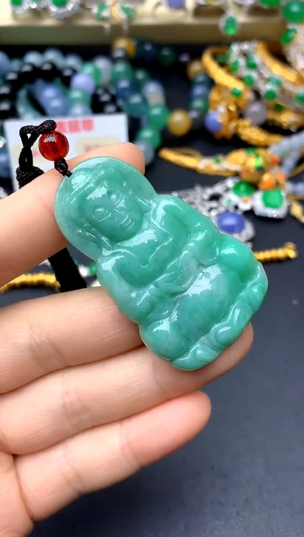 颈饰未镶嵌翡翠12-中国好珍宝